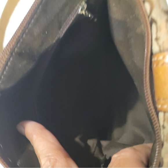 VTG Y2K Coach 44718 Brown Mini C Signature Soho Buckle Swingpack Crossbody Purse - Picture 13 of 16